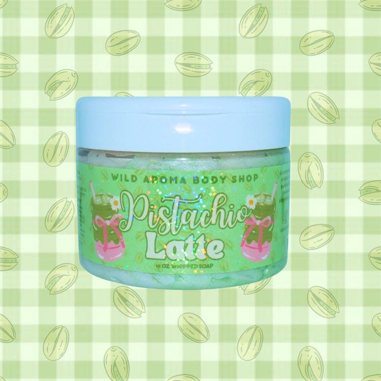 Pistachio Latte Whipped Soap