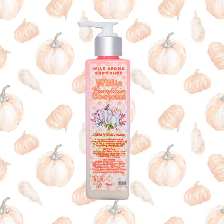 White Pumpkin Coconut Creamy Body Wash
