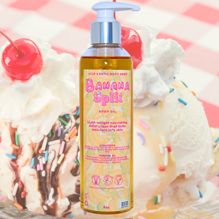 8 oz Body Oil / pick your scent!