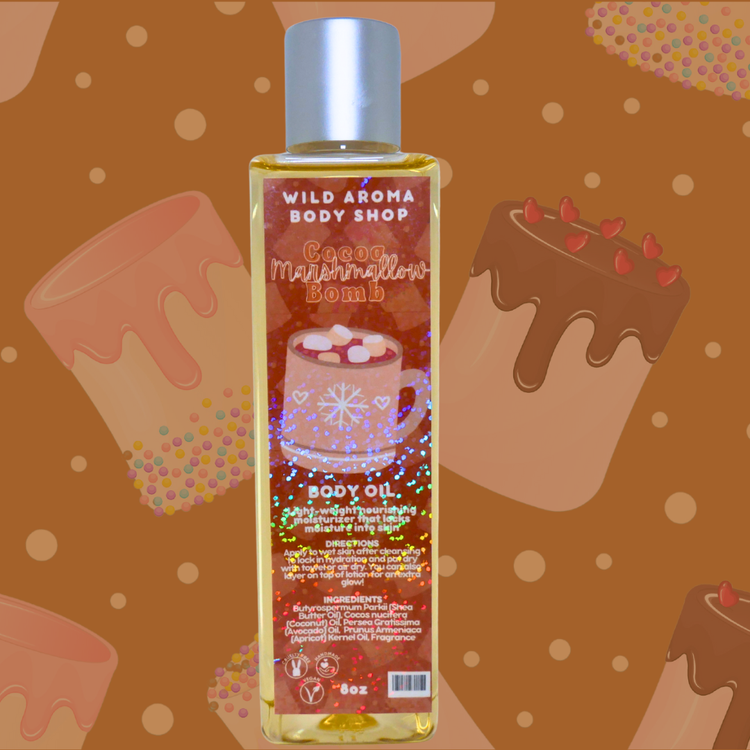 Cocoa Marshmallow Bomb Body Oil