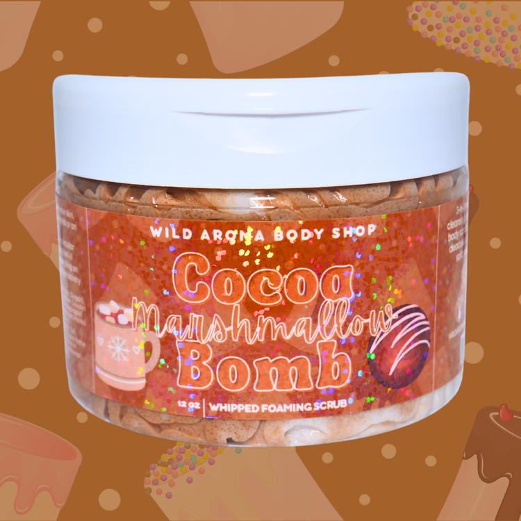 Cocoa Marshmallow Bomb Whipped Foaming Scrub