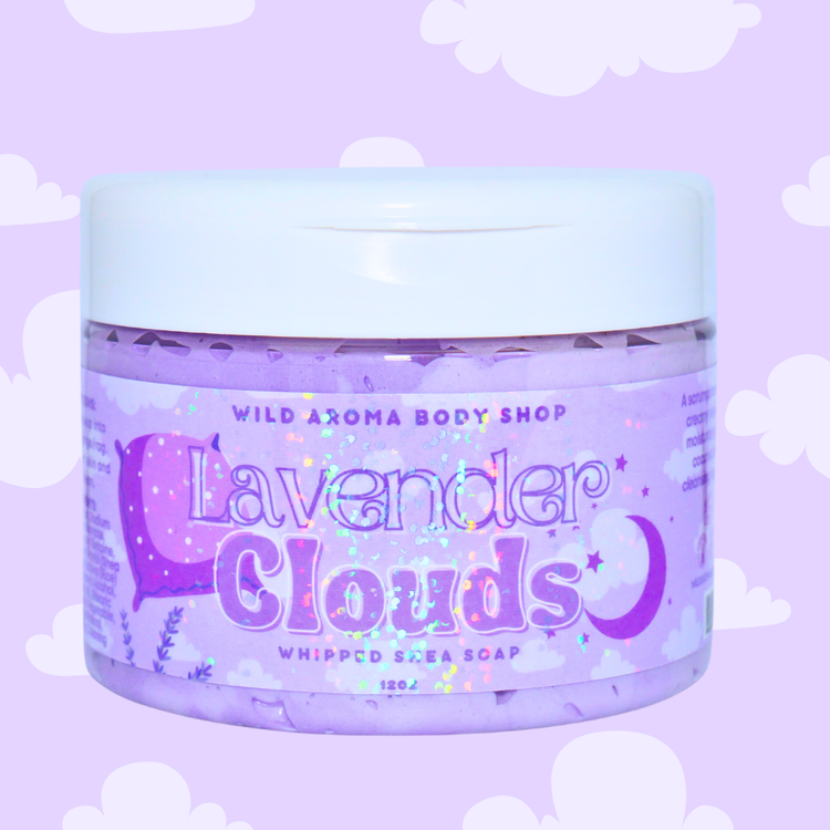 12 oz Whipped Shea Soap (no color) pick your scent!