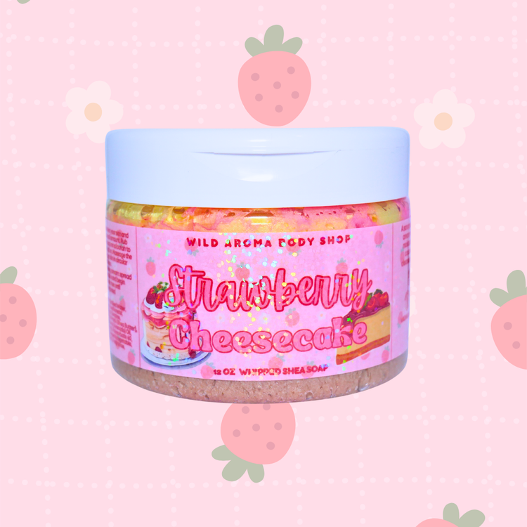 12 oz Whipped Shea Soap (no color) pick your scent!