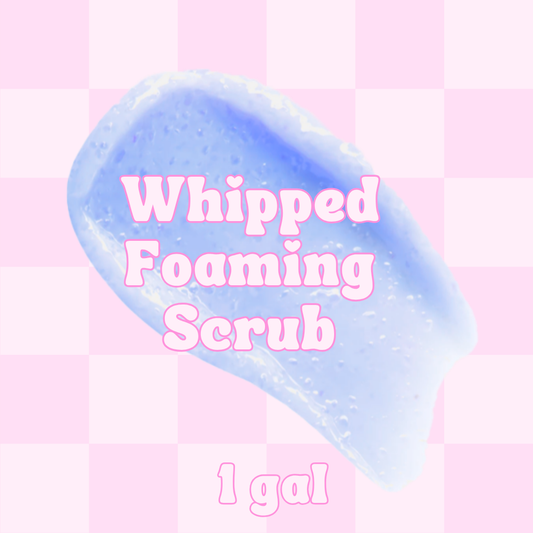 Wholesale Whipped Foaming Scrub Base 1 Gal