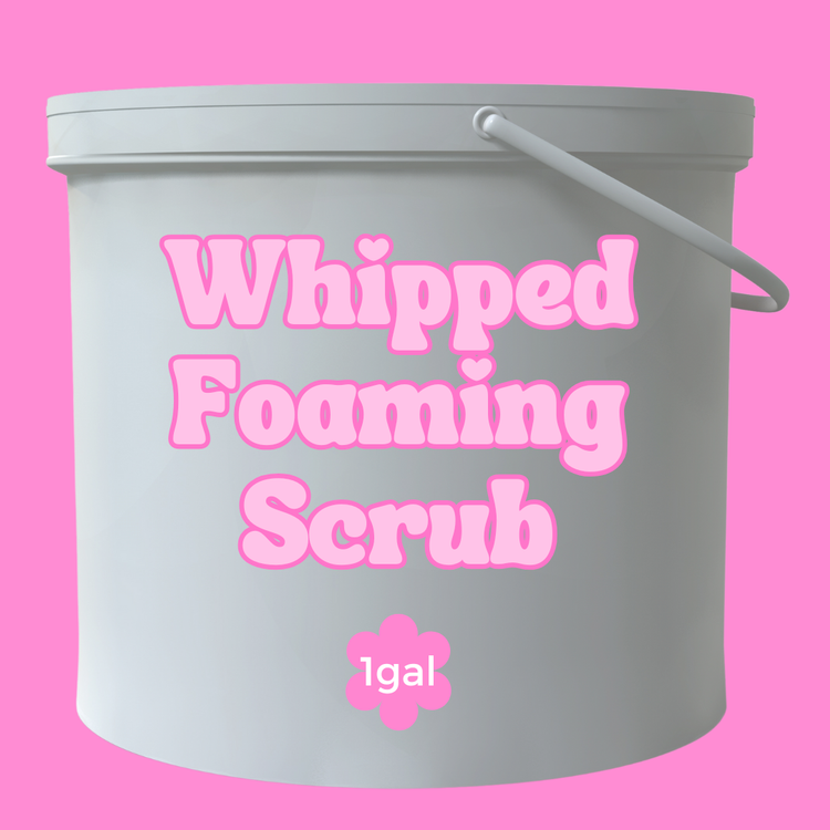 Wholesale Whipped Foaming Scrub Base 1 Gal