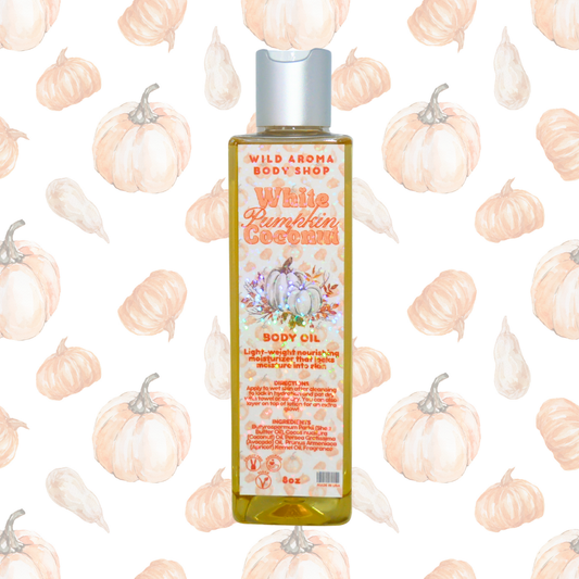White Pumpkin Coconut Body Oil