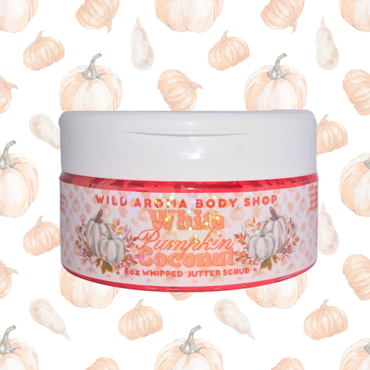 White Pumpkin Coconut Whipped Butter Scrub