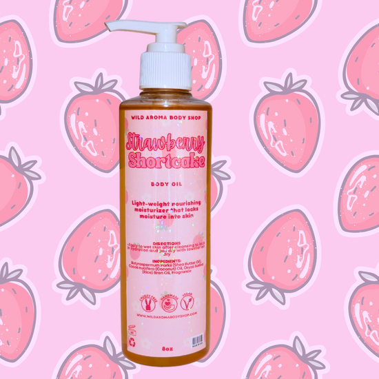 Strawberry shortcake body oil 😍❤️ #tiktokshopping #tiktokmademebuyit