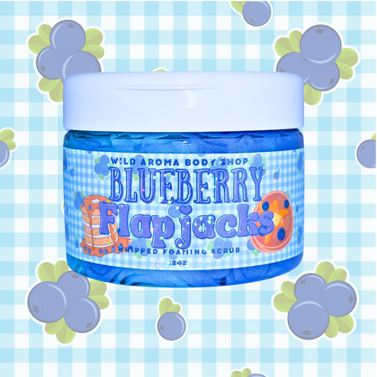 Blueberry Flapjacks Whipped Foaming Scrub