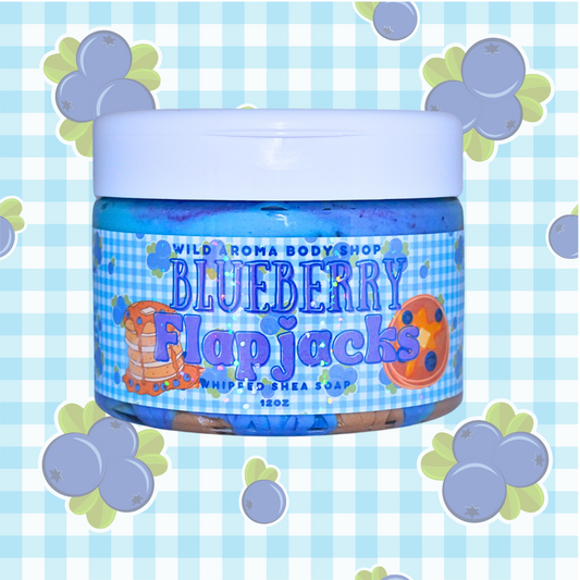 Blueberry Flapjacks Whipped Shea Soap