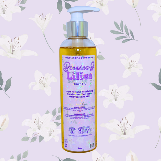 Berries and Lilies Body Oil