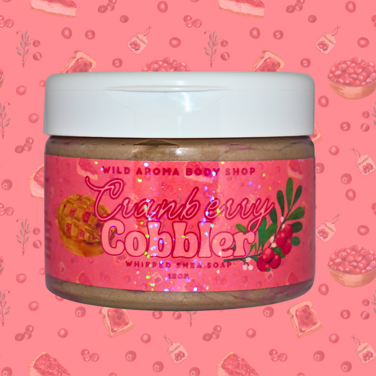 Cranberry Cobbler Whipped Shea Soap