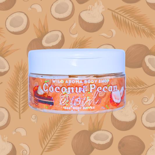 Coconut Pecan Swirl Whipped Body Butter