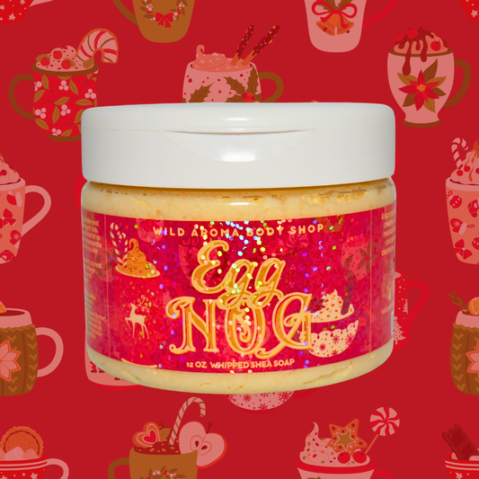 Egg Nog Whipped Shea Soap