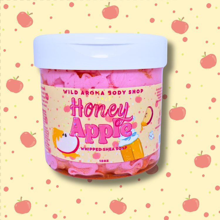 Honey Apple Whipped Shea Soap