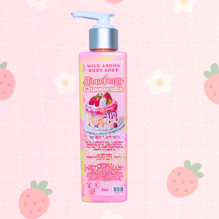 8 oz Lotion (no color) pick your scent!