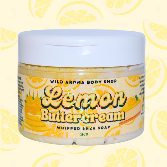 Lemon Buttercream Whipped Shea Soap