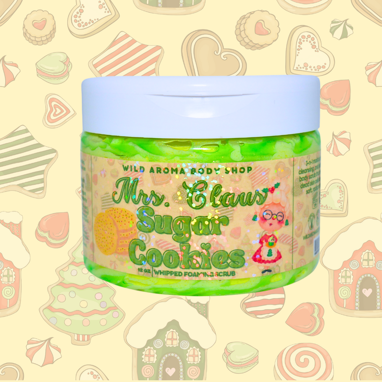 Mrs. Claus sugar cookies Whipped Foaming Scrub