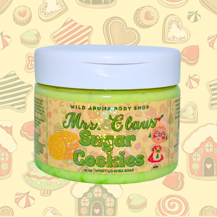 Mrs. Claus sugar cookies Whipped Shea Soap