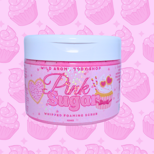 Pink Sugar Foaming Body Scrub