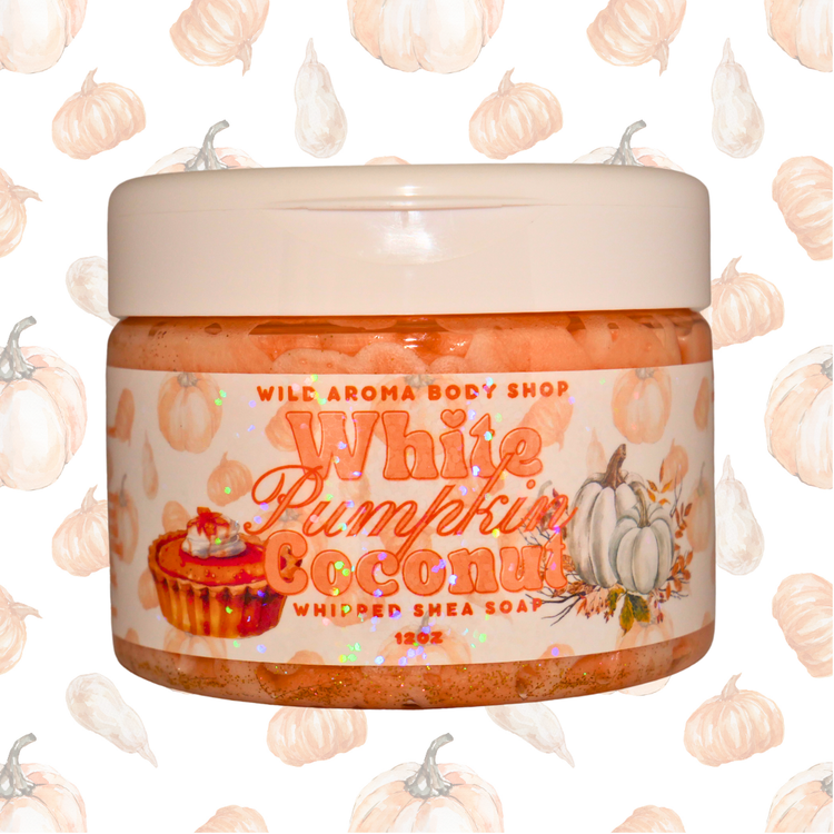 12 oz Whipped Shea Soap (no color) pick your scent!